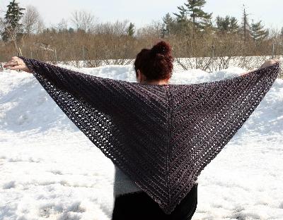 Ivy Brambles Winter Elegance Shawl Pattern Ivy Brambles Winter Elegance Shawl Pattern