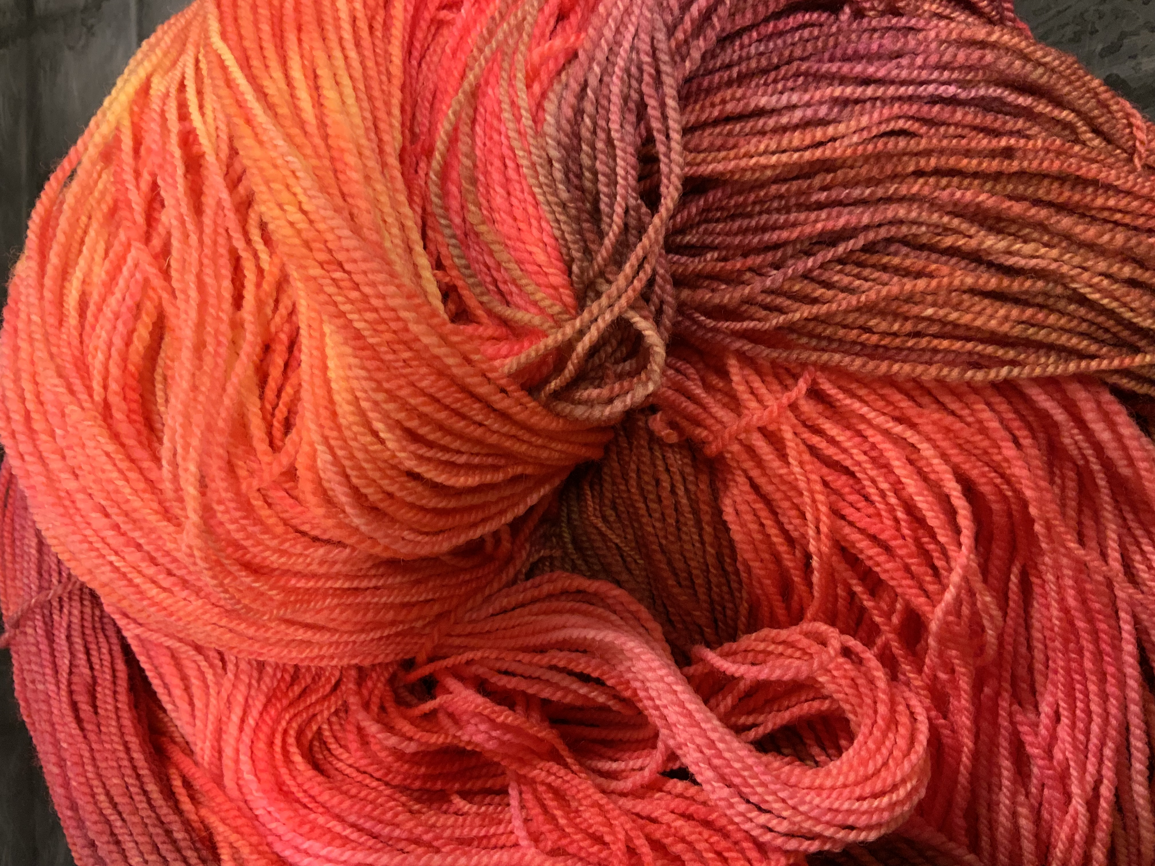 Ivy Brambles SockScene Sock Yarn - 602 Sunset Ivy Brambles SockScene Sock Yarn - 602 Sunset